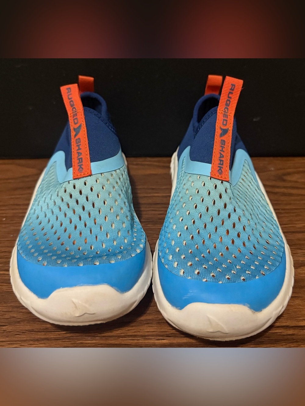 Rugged Shark Aqua-Flo Youth Water Shoes Size 1